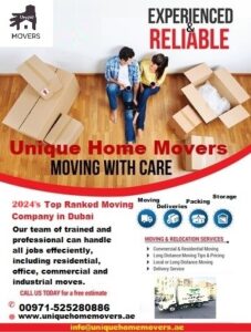 Best movers in Dubai